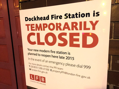 Old Kent Road fire station reopens as Dockhead shuts