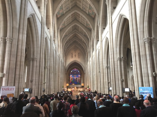 Migrant communities gather for Mass at St George’s Cathedral