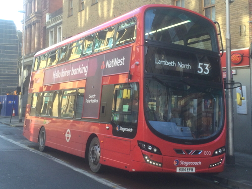 18 months later, 53 bus across Westminster Bridge reinstated