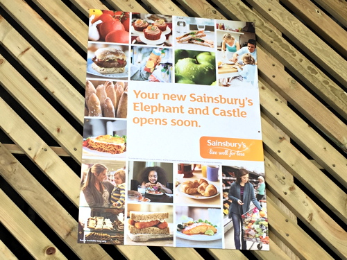 December opening for New Kent Road Sainsbury's