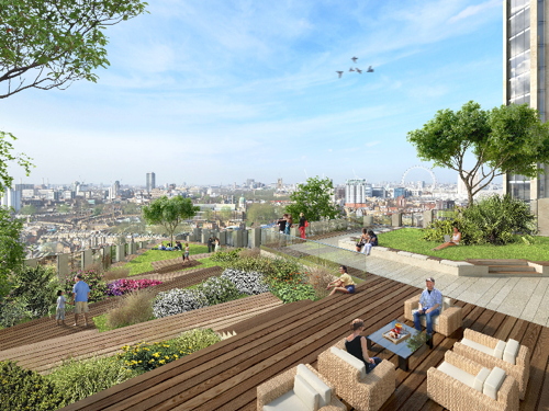 Sadiq: roof garden justifies lack of affordable homes at E&C