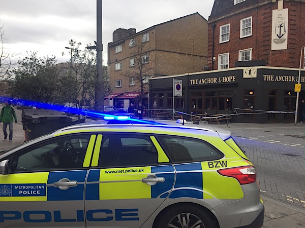 Man stabbed in Nelson Square on Sunday lunchtime