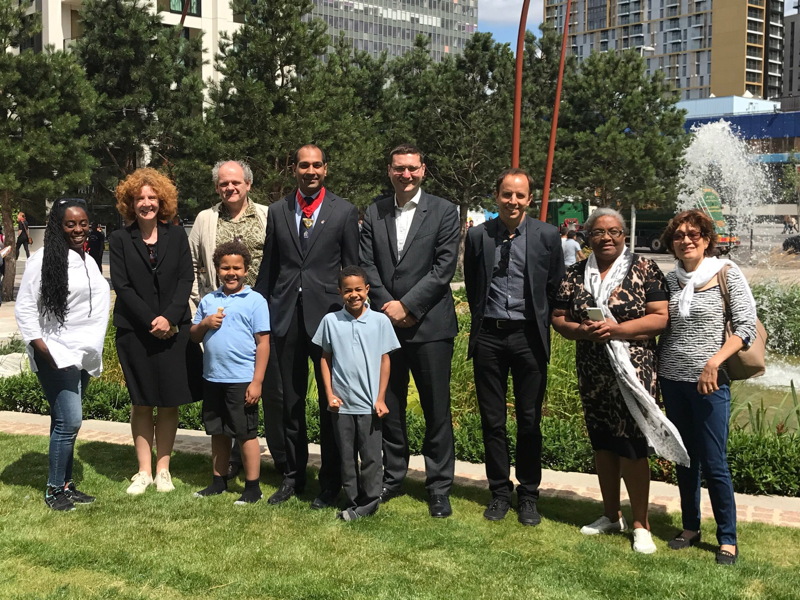 Deputy Mayor unveils new-look St Mary’s Churchyard at the Elephant