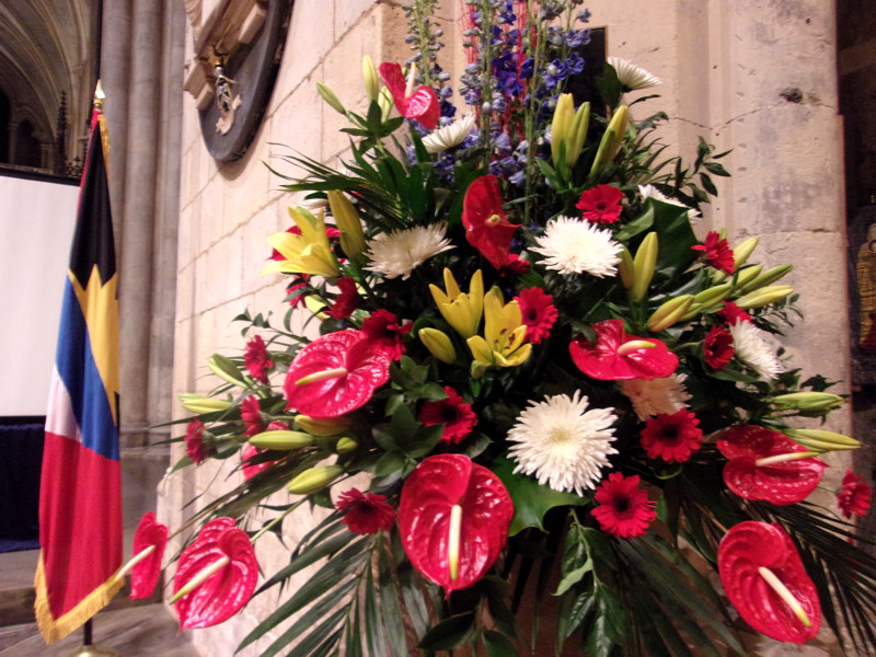 Hurricane Irma: prayers for Barbuda at Southwark Cathedral service