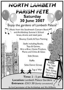 North Lambeth Parish Fete at Lambeth Palace