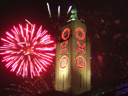 Fireworks at River Thames