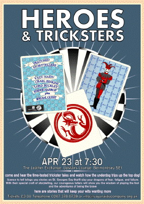 'Heroes and Tricksters' at The Leather Exchange