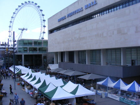 Christmas Slow Food Market at Southbank Centre Square