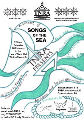 Songs of the Sea at Henry Wood Hall