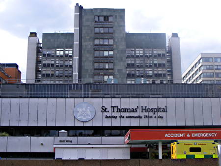 St Thomas' Hospital East Wing Recladding Scheme Exhibition at Guy's Hospital