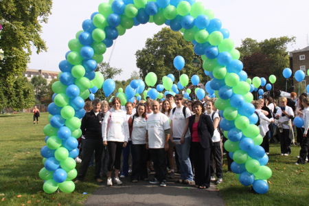 London Memory Walk at Geraldine Mary Harmsworth Park