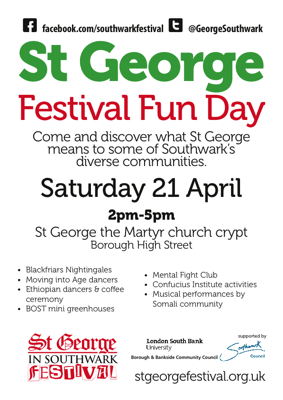 St George Festival Fun Day at St George the Martyr