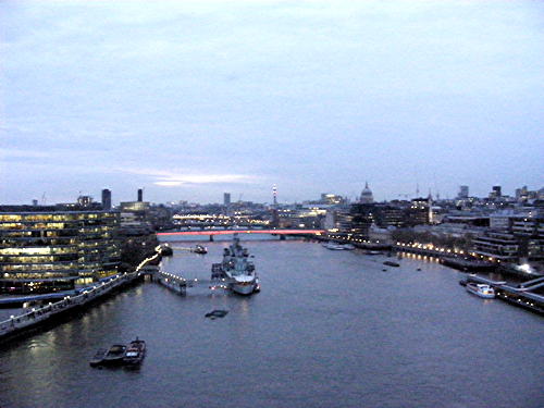 Sundowner at Tower Bridge at Tower Bridge Exhibition