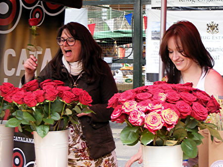 St George's Day community event at Borough Market