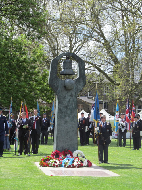 Victory Day Act of Remembrance at Geraldine Mary Harmsworth Park