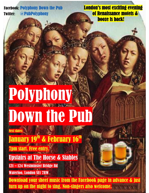 Polyphony Down the Pub at The Horse & Stables