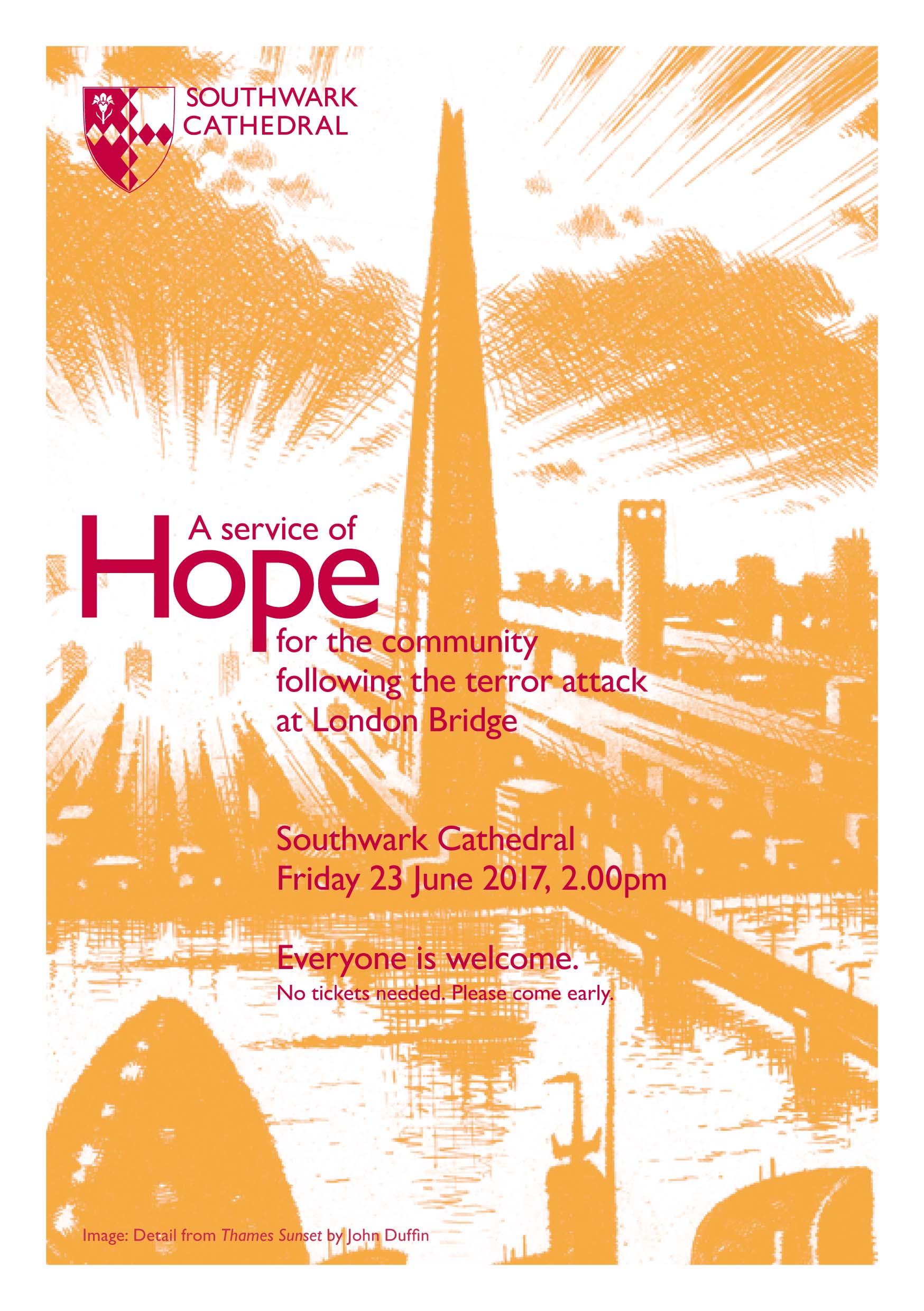 A Service of Hope at Southwark Cathedral