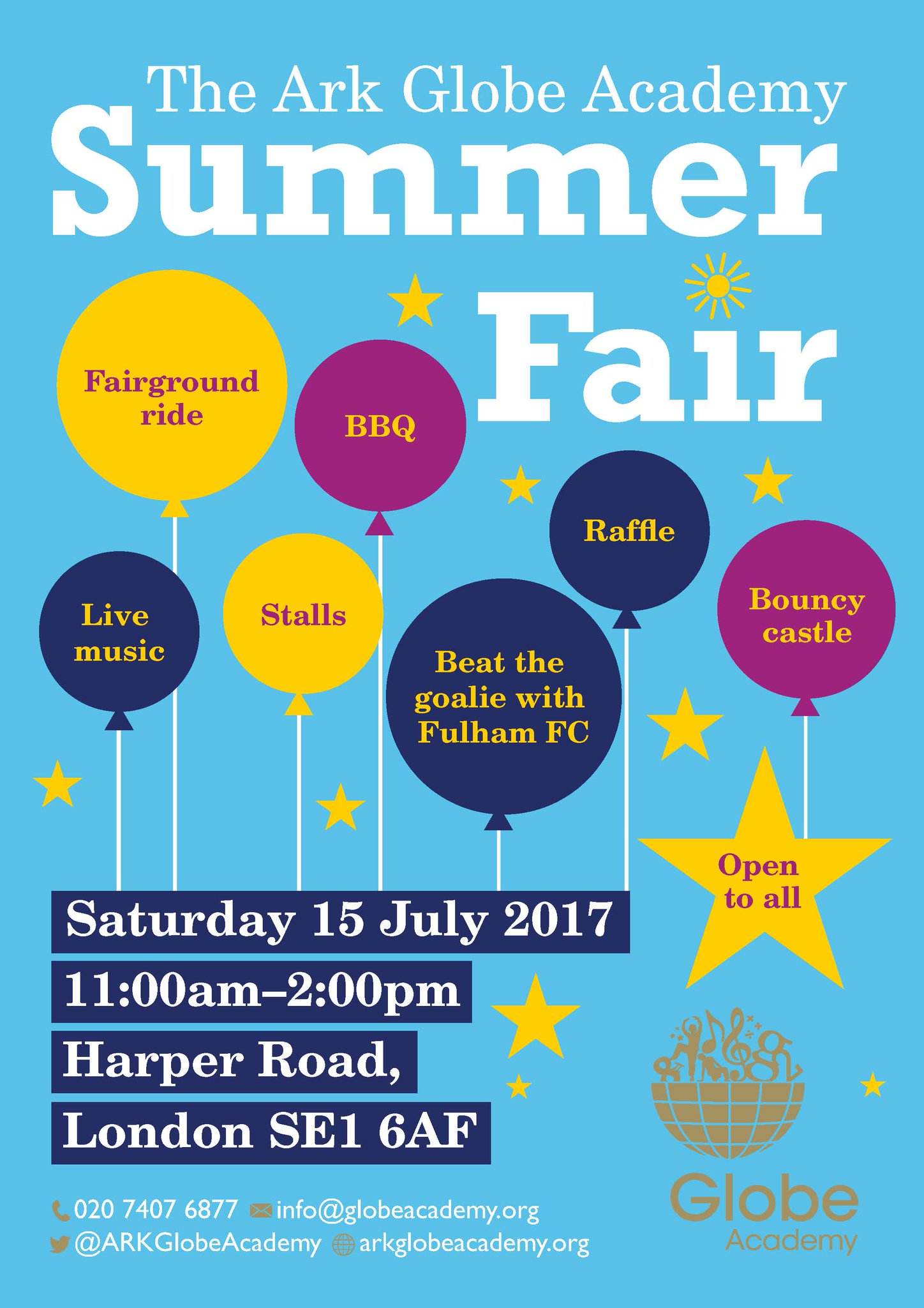 Summer Fair at Globe Academy