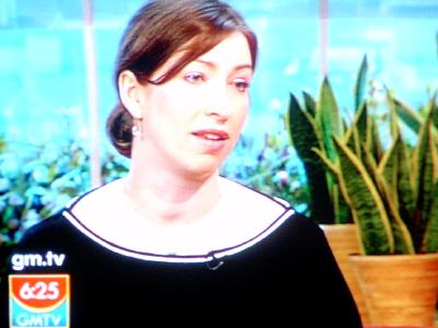 Hat Margolies on GMTV