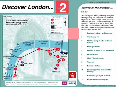 Southwark and Bankside trail