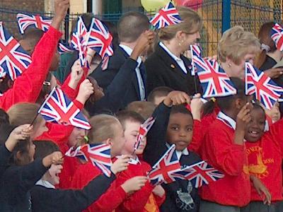 Princess Anne at Cathedral  School