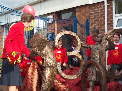 Princess Anne at Cathedral  School