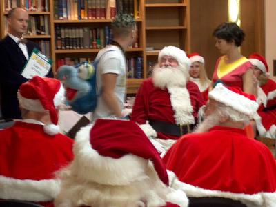 Santa School at Southwark  Cathedral