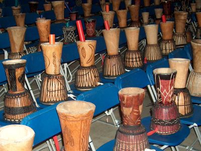 drumming in the Turbine Hall