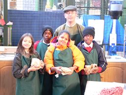 Children from Charles  Dickens Primary School