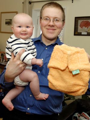 Cllr Richard Thomas with daughter Megan