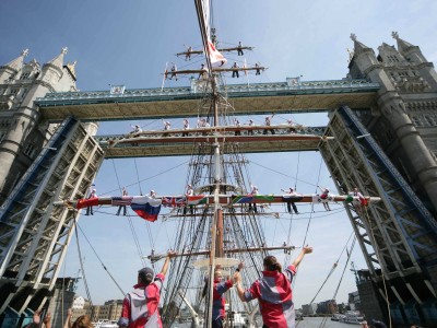 Voyage of Understanding reaches Tower Bridge