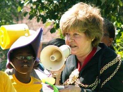 The Mayor of Lambeth, Cllr Liz Atkinson