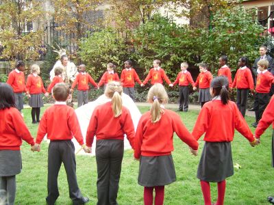 Pupils from Cathedral School