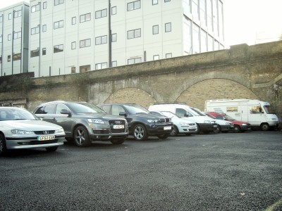 Car park corner of Lavington Street and Great Suff