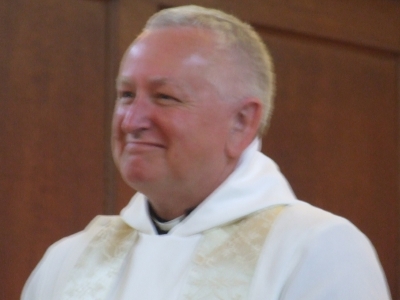 Fr Ray Andrews, new parish priest at St George the