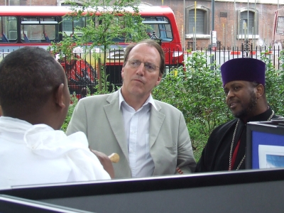 Simon Hughes MP visits the cultural showcase in St