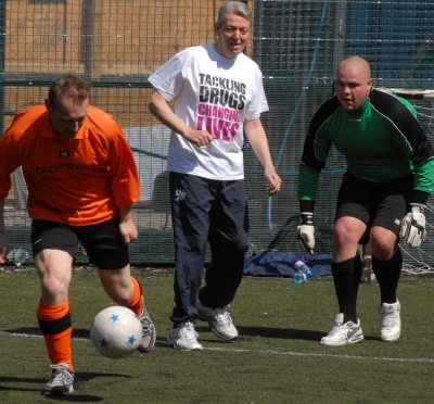 Alan Johnson MP in Hatfields