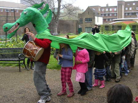 The Great Southwark Dragon Quest in St George's Ga