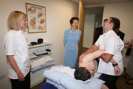 Princess Royal opens British School of Osteopathy’s new clinic