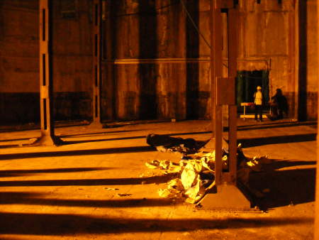 Oil tanks at Bankside Power Station