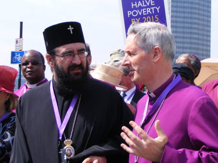 Metropolitan Joseph Pop and Bishop Christopher Che