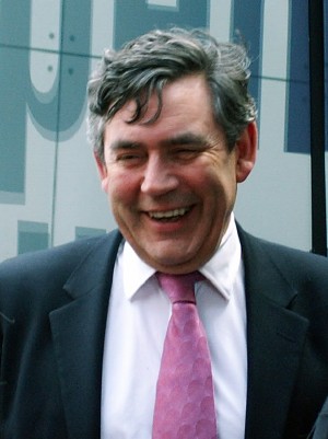 Library picture of Gordon Brown on a previous SE1 