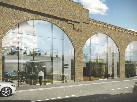 Bankside railway arches get office makeover