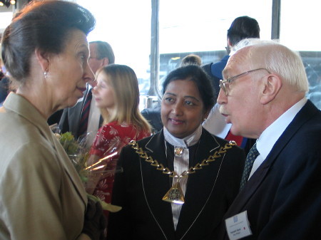 Princess Royal with Mayor of Southwark