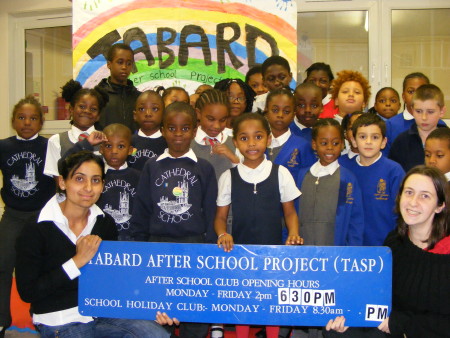 Tabard After School Project says ‘thank you’ to camapigners