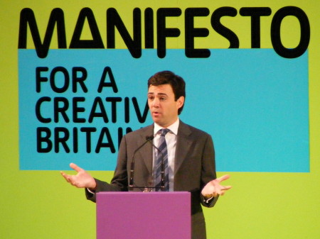 Andy Burnham at Tate Modern