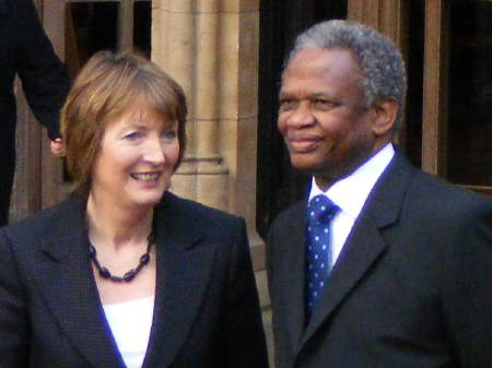 Harriet Harman and Richard Taylor