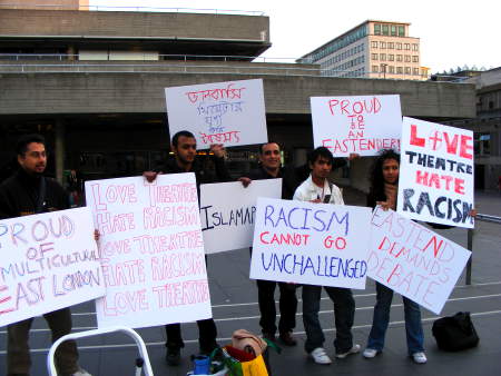 South Bank demo at National Theatre over ‘racist’ play