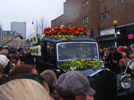 Jade goody hearse