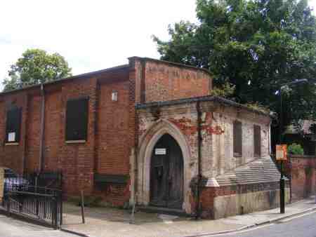 All Hallows seen from Pepper Street